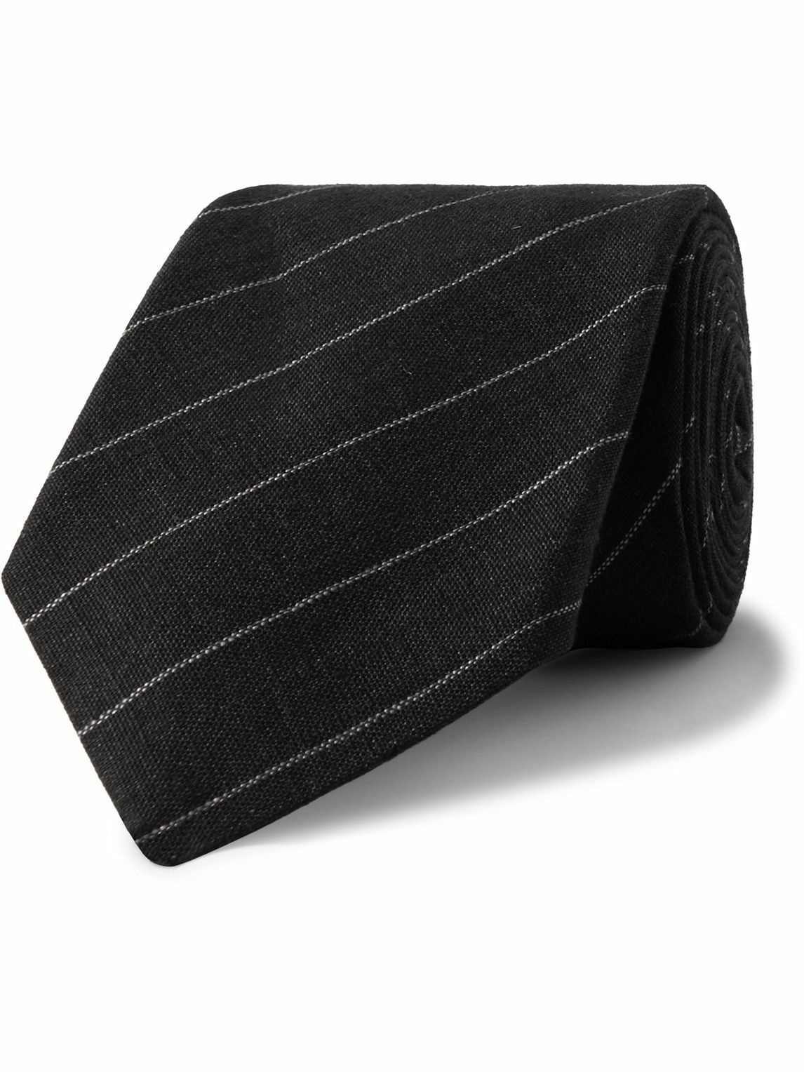 Photo: Brunello Cucinelli - 7.5cm Striped Linen Tie