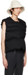 AIREI SSENSE Exclusive Black Limited Edition Denim Vest