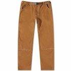 Gramicci Men's Camp Ground Pant in Brown