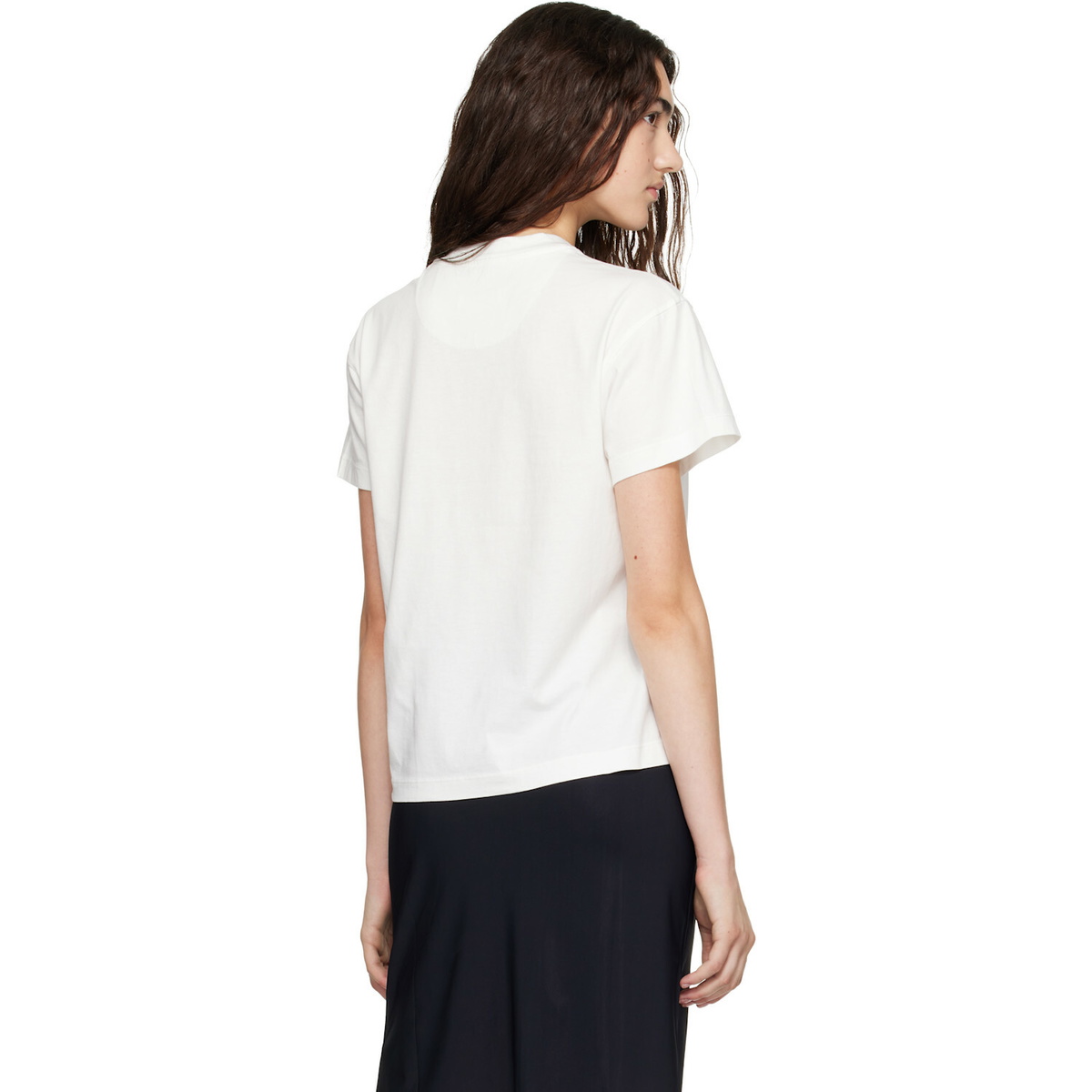 Jil Sander White Cotton Crew-Neck T-shirt