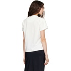 Jil Sander White Cotton Crew-Neck T-shirt