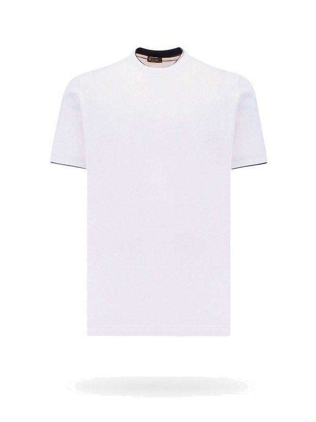 Photo: Loro Piana   T Shirt White   Mens