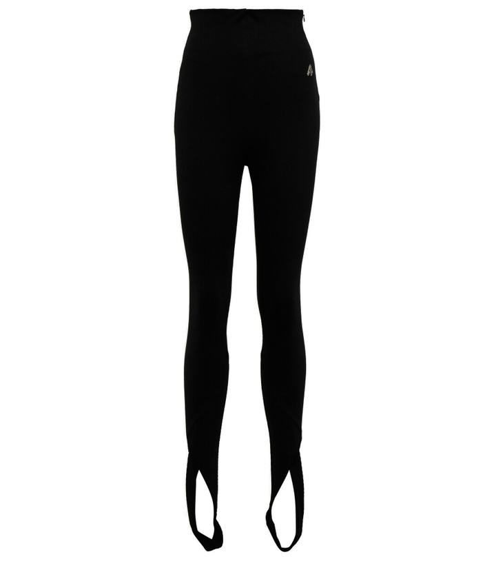 Photo: The Attico - High-rise stirrup leggings