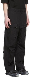 Juun.J Black Cotton Cargo Pants