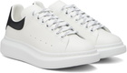 McQueen White & Black Oversized Sneakers