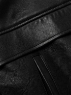 SAINT LAURENT - Leather Jacket - Black