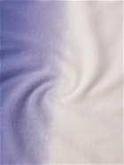 A.P.C. - Marius Logo-Print Tie-Dyed Cotton-Jersey T-Shirt - Purple