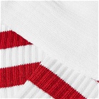 Norse Projects Men's Bjarki Cotton Sport Sock in Red