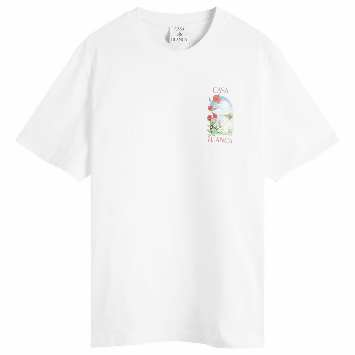 Photo: Casablanca Men's LA Days T-Shirt in White