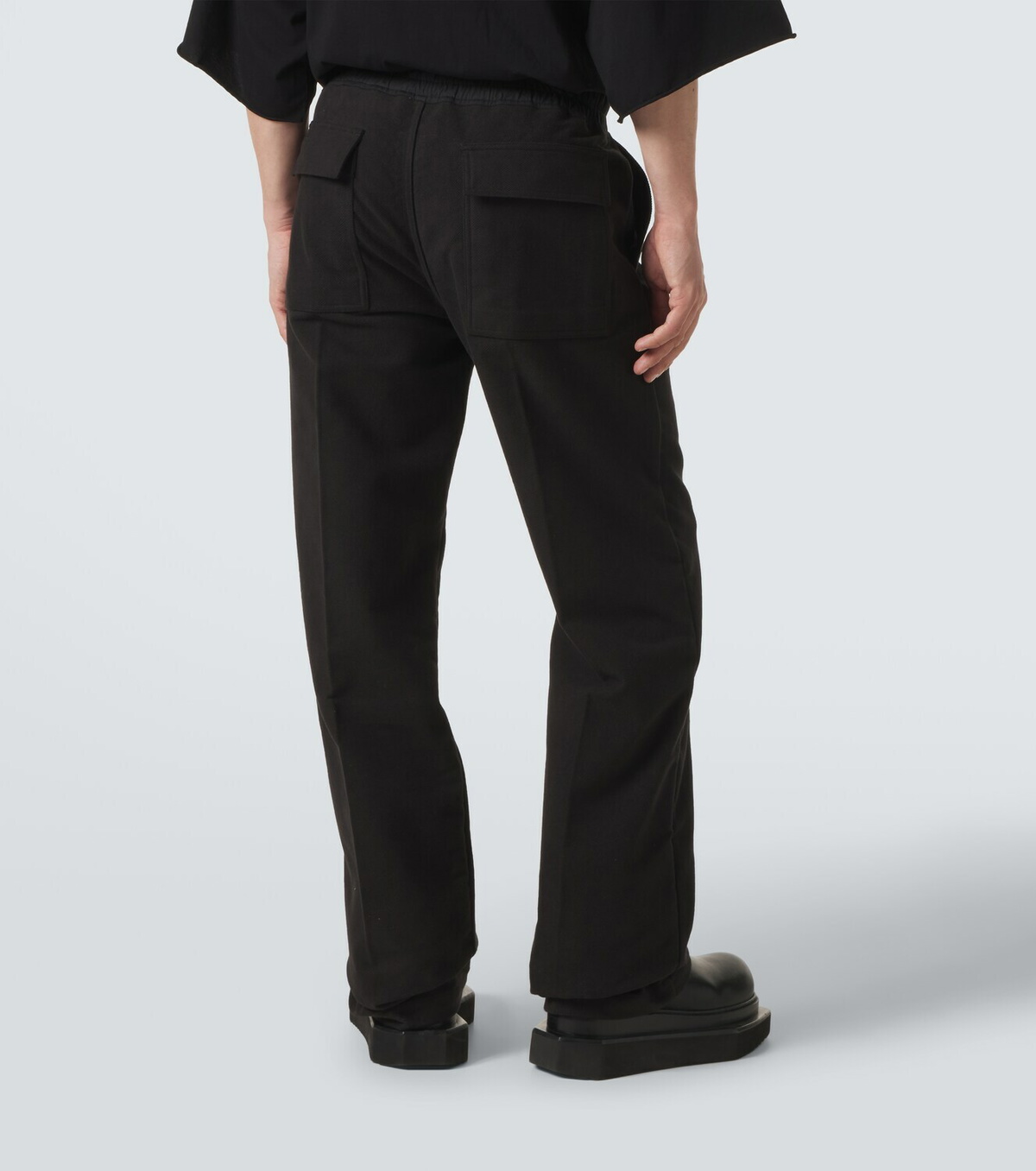 Rick Owens Dietrich cotton wide-leg pants