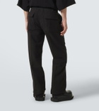 Rick Owens Dietrich cotton wide-leg pants