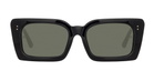 Linda Farrow Nieve - Black / Yellow Gold Sunglasses
