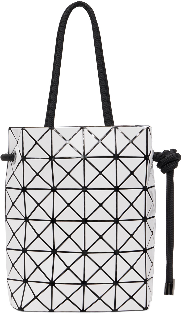 BAO BAO ISSEY MIYAKE WRING ホワイト BAO BAO ISSEY MIYAKE White Wring Bag Bao Bao Issey Miyake