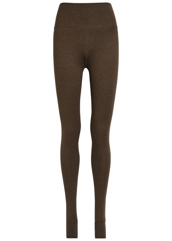 Photo: Varley Always Warm Stretch-jersey Leggings Dark Brown