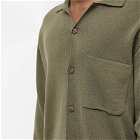 A Kind of Guise Men's Kinan Knit Shirt in Fern Green