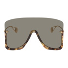 Gucci Gold Mask Sunglasses