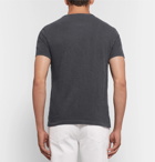 J.Crew - Slim-Fit Garment-Dyed Slub Cotton-Jersey T-Shirt - Men - Charcoal
