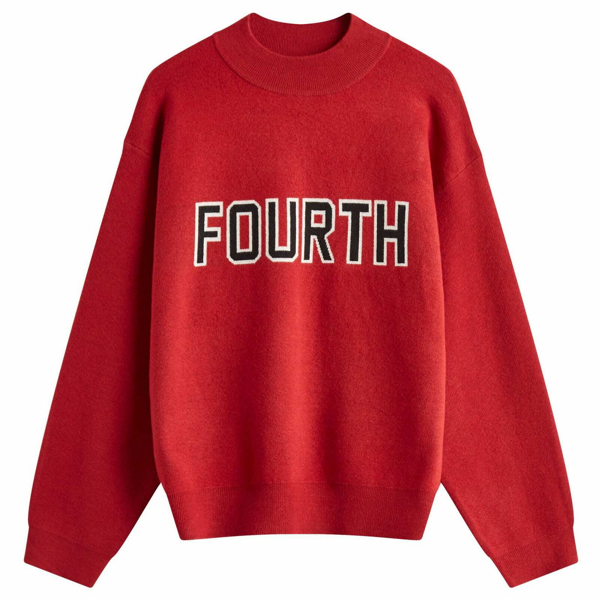 4th & Reckless Women's Lidia Knit Jumper in Red