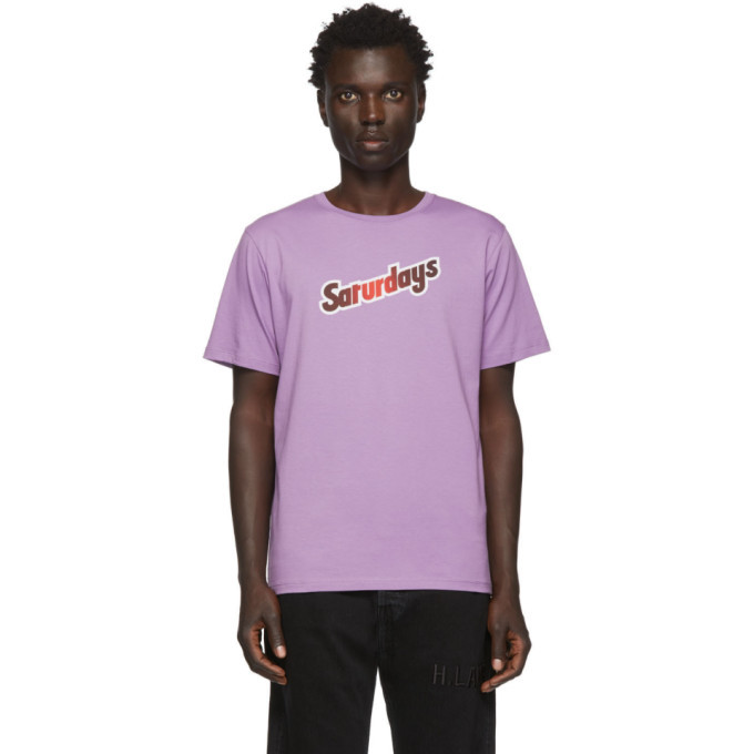 Photo: Saturdays NYC Purple Rider T-Shirt