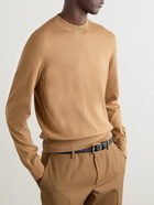 TOM FORD - Sea Island Cotton Sweater - Brown