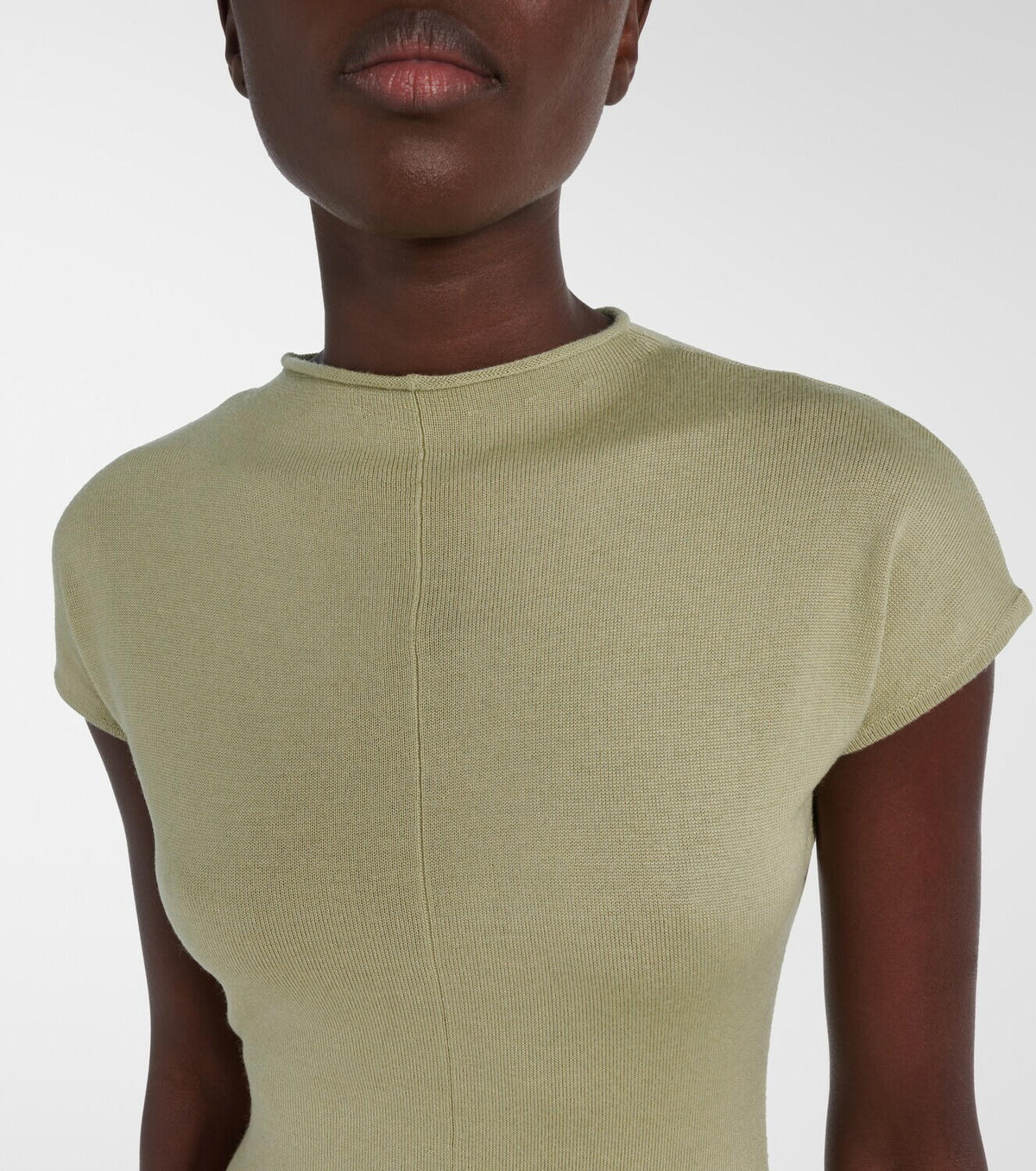 Tove Lenore knitted wool and silk midi dress