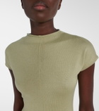 Tove Lenore knitted wool and silk midi dress
