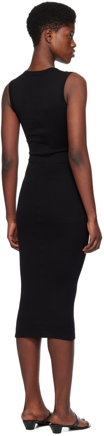 FLORE FLORE Black Joline Midi Dress