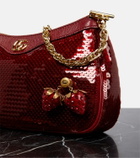 Gucci Ophidia Small sequined shoulder bag