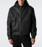 Arma Malen hooded leather jacket