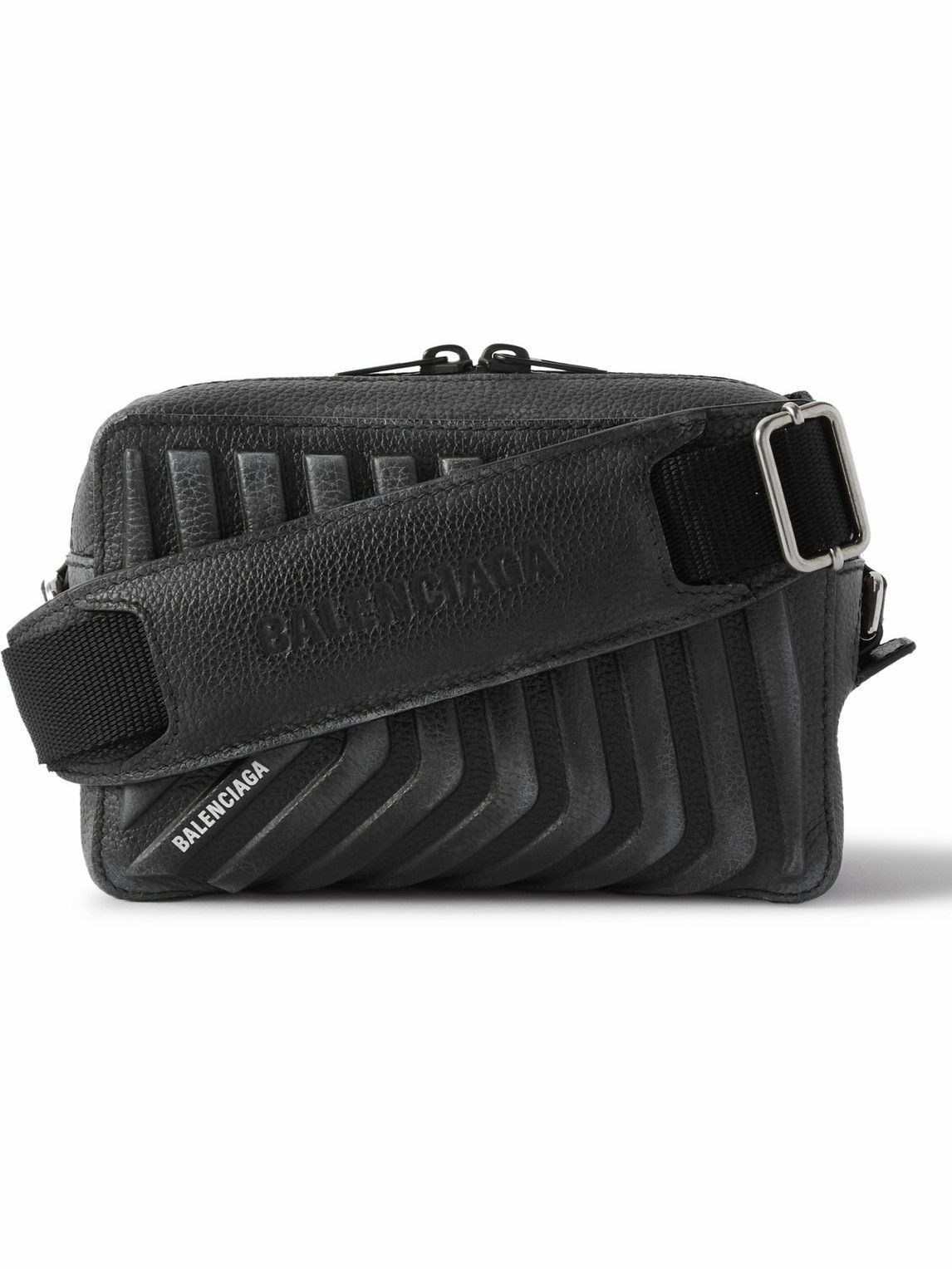 Photo: Balenciaga - Full-Grain Leather Camera Bag