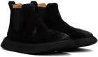 Marsèll Black Intagliata Beatle Boots