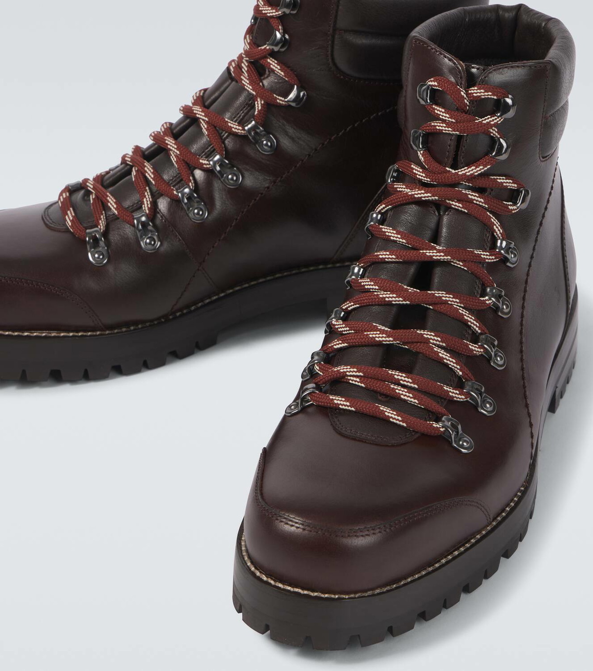 Manolo Blahnik Leather hiking boots