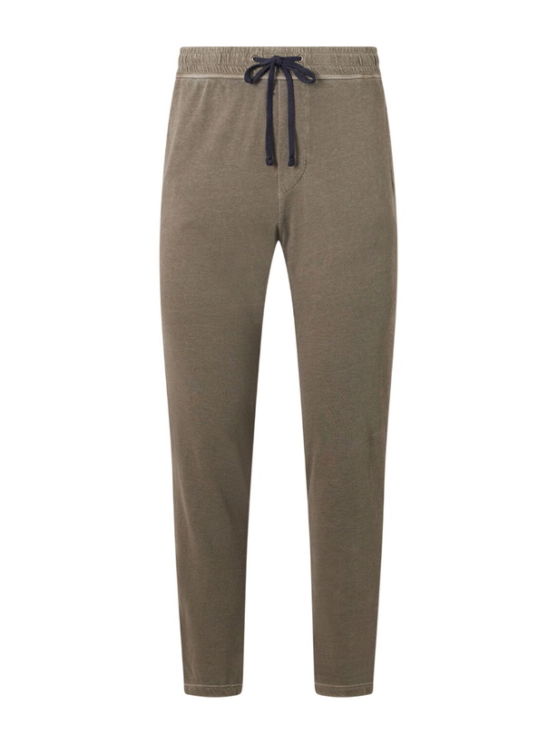 Photo: James Perse - Straight-Leg Supima Cotton-Jersey Sweatpants - Green