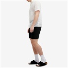Wax London Men's Linton Pleat Seersucker Shorts in Black