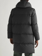Herno - Globe Quilted Shell Hooded Down Coat - Black