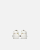 Pinko Leather Sneakers With Platform Sole Milk White