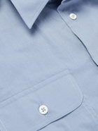 De Bonne Facture - Artist Cotton-Voile Shirt - Blue