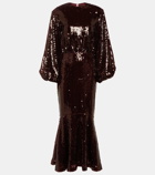 Rotate Birger Christensen Sequined maxi dress