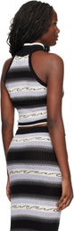 AMIRI Black Wave Baja Stripe Tank Top