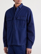 A Kind Of Guise - Nanamica Insulation Padded Cotton-Blend Shell Shirt - Blue