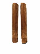 Via Roma 15 Brown Boots With Golden V