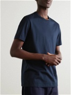 Derek Rose - Barny 2 Cotton-Jersey T-Shirt - Blue