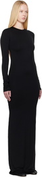ÉTERNE Black Stella Maxi Dress