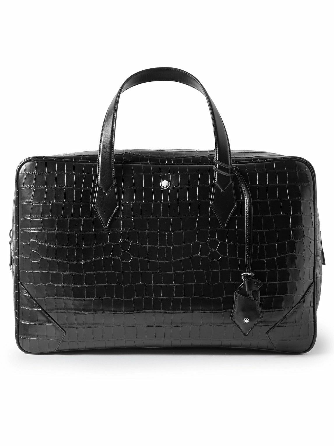 Photo: Montblanc - Meisterstück Croc-Effect Leather Duffle Bag