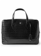 Montblanc - Meisterstück Croc-Effect Leather Duffle Bag