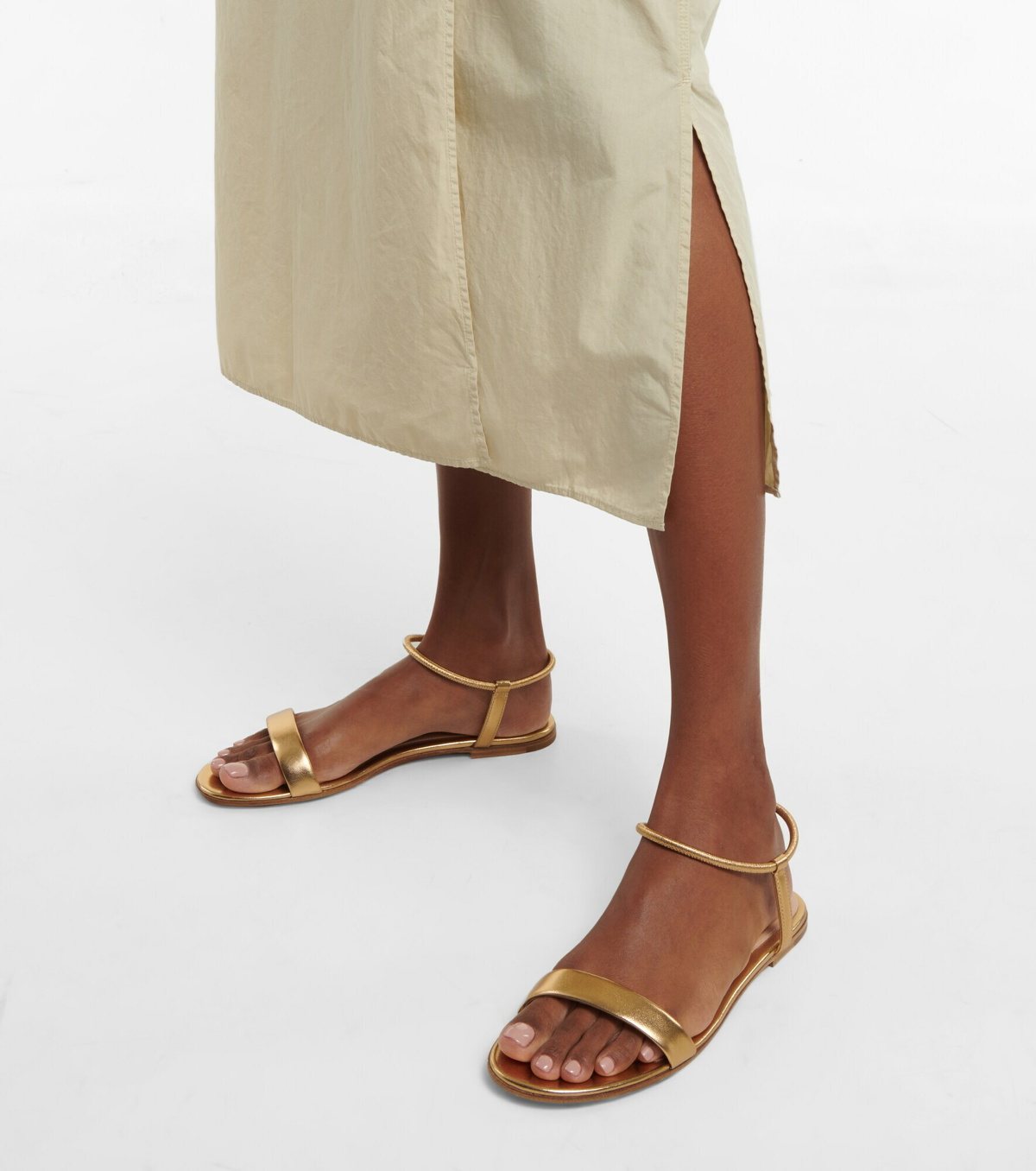 Black Portofino 20 suede sandals | Gianvito Rossi | MATCHES UK