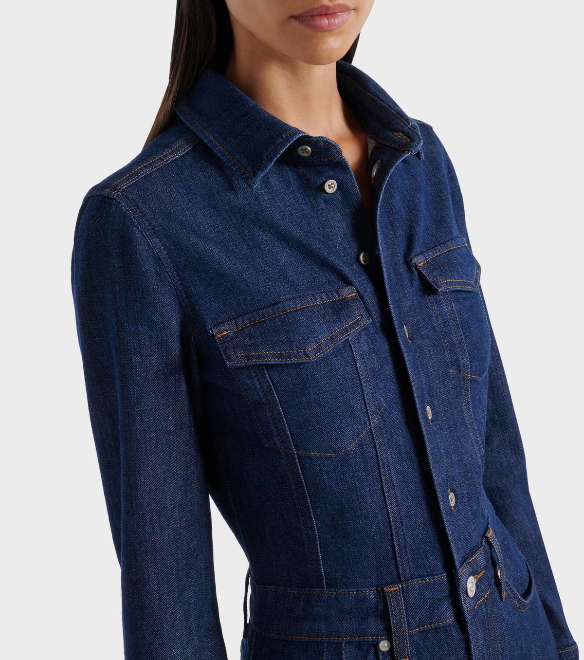 7 For All Mankind Denim shirt dress
