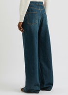 Alexander Mcqueen Wide-leg Denim Jeans