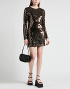 Palm Angels Womens Mini dress Dark in Brown