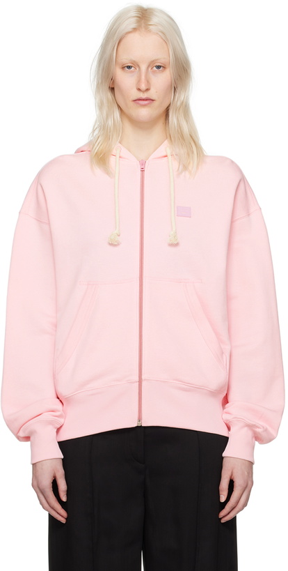 Photo: Acne Studios Pink Zip Hoodie